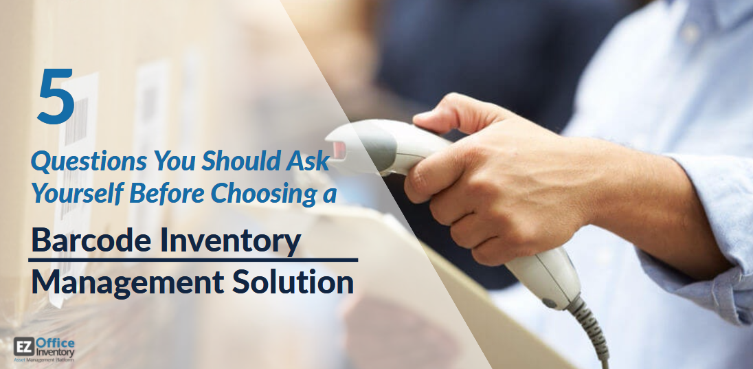 barcode inventory management questions