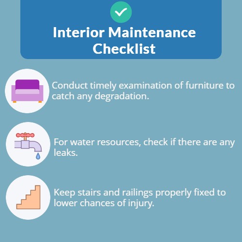Interior Maintenance Checklist