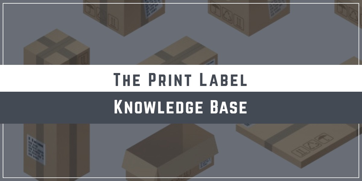 Print Label Knowledge Base