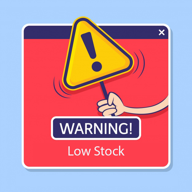 Get low stock alerts with an automated asset management features