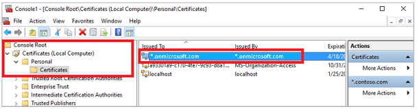 certificate for azure ad ds